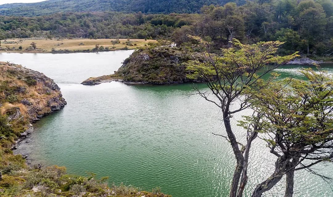 Arrive into Ushuaia, Argentina