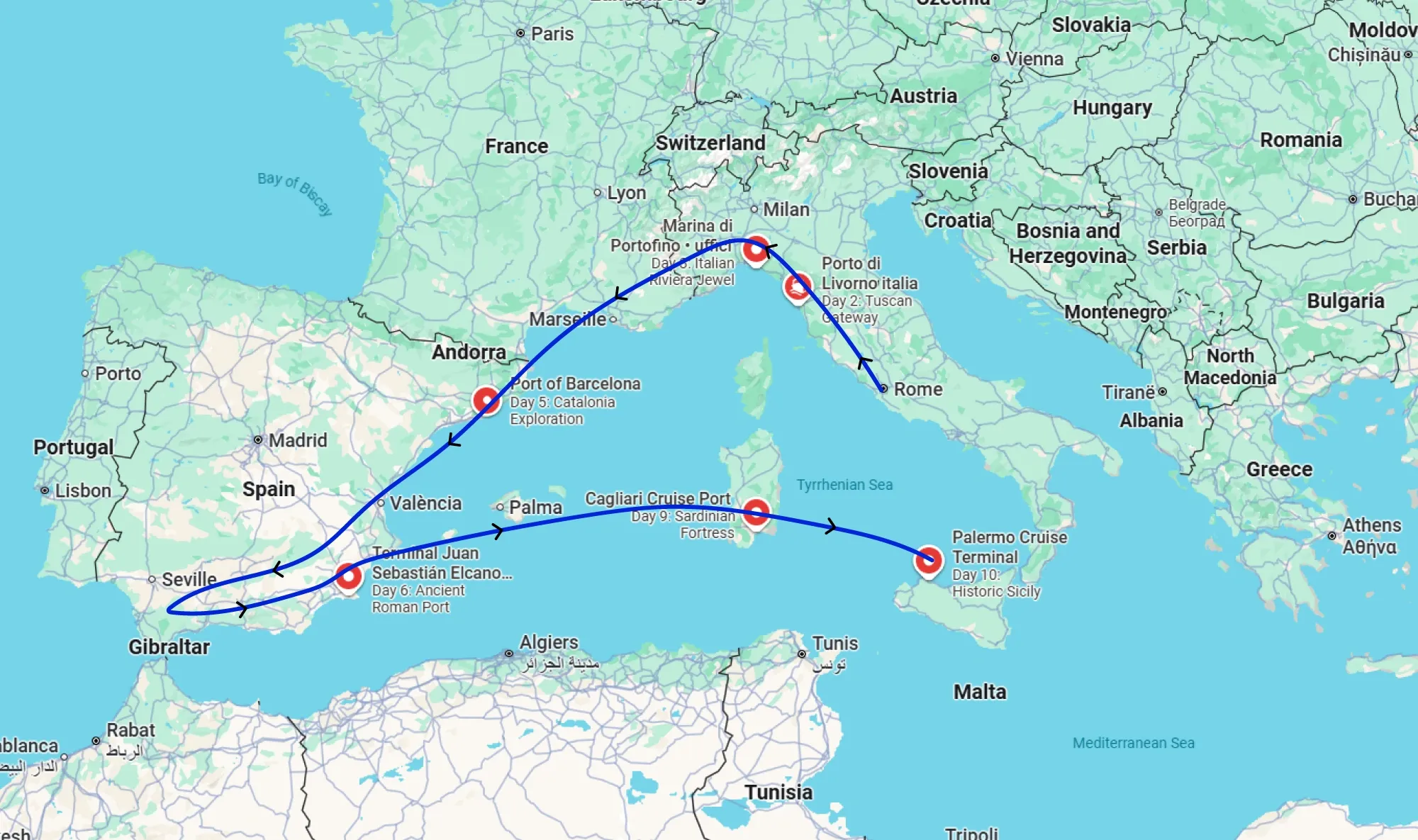 Civitavecchia (Rome), Italy | July 26, 2027 | 05:00 PM