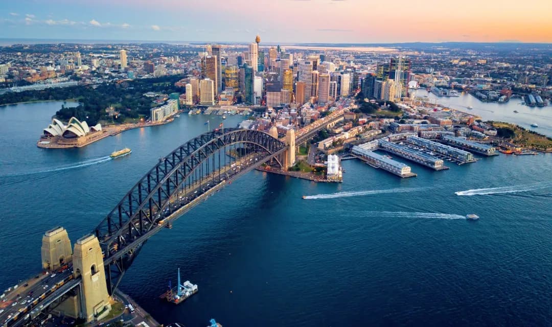 Pacific Voyage to Sydney