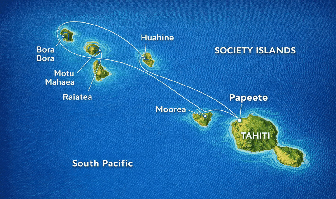 Los Angeles to Papeete