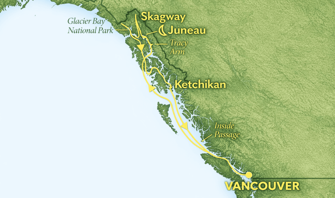 Vancouver, B.C., CA | Departs: 3:00 pm