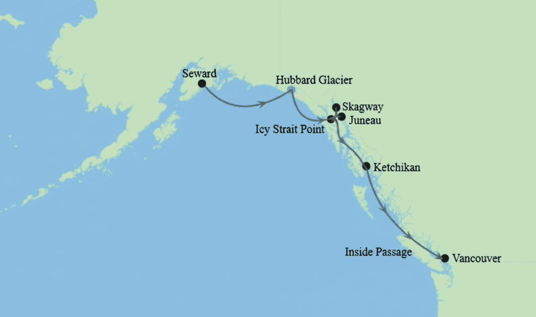 Seward, Alaska | Departs: 8:00 pm