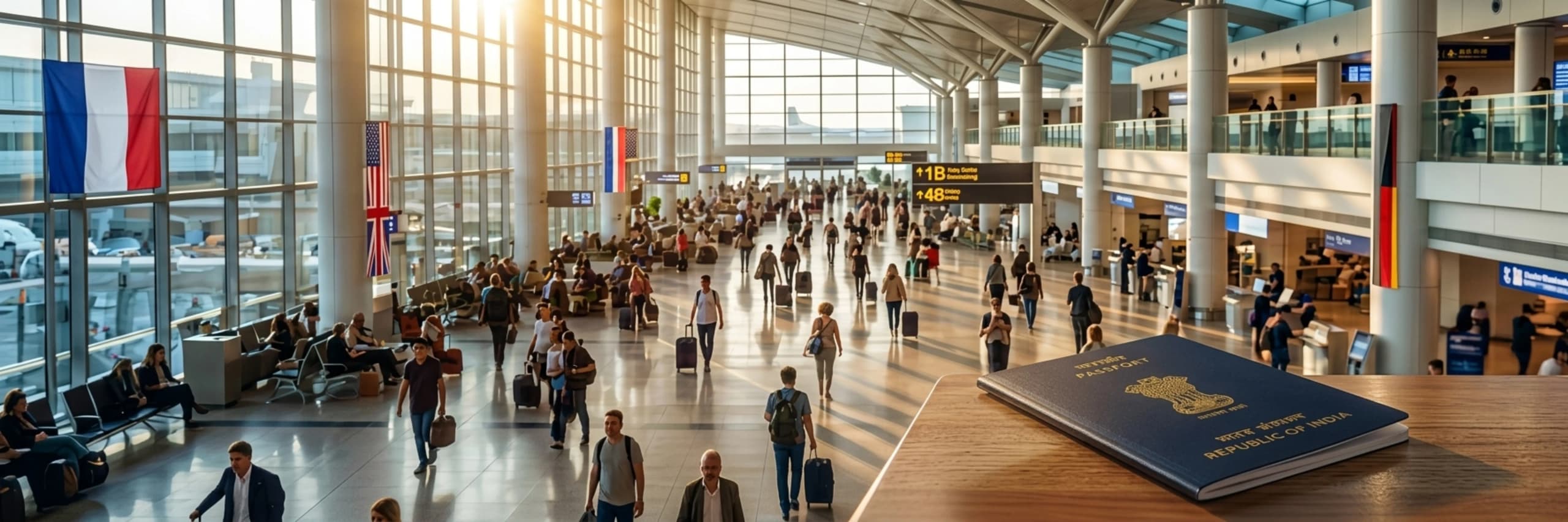 No Transit Visa Needed for Indians via France & Germany