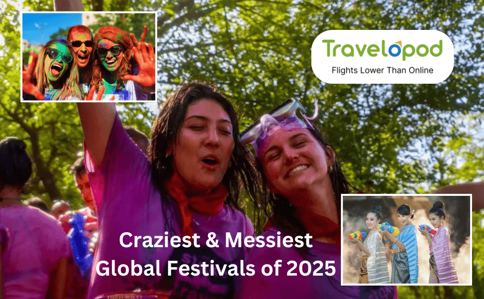 Craziest & Messiest Global Festivals of 2025 - A Must Attend for All
