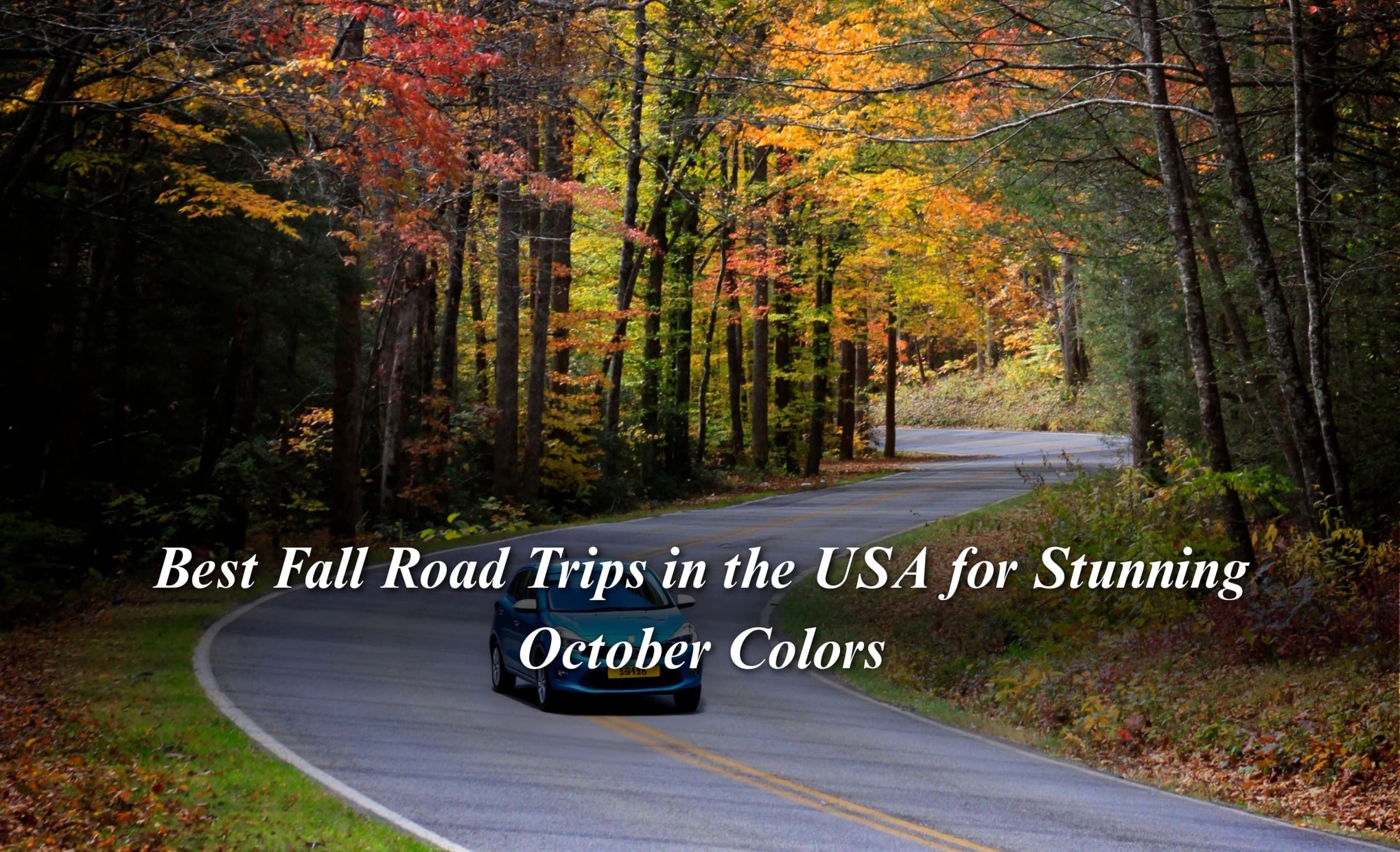 Best Fall Road Trips in the USA for Stunning October Colors