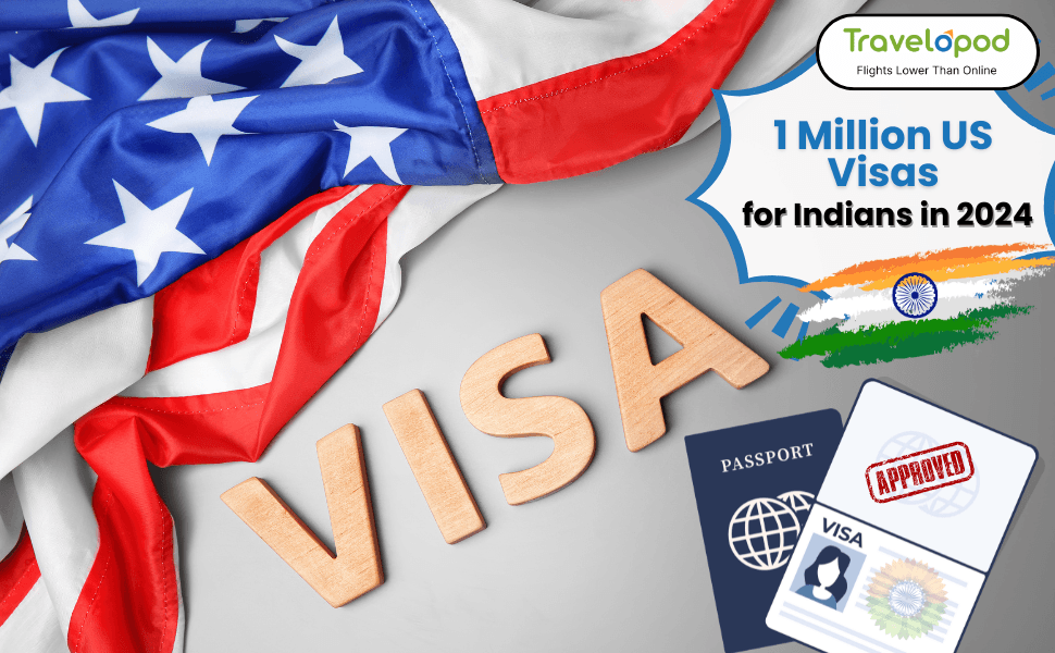 1 Million US Visas for Indians in 2024: A New Era of US-India Travel