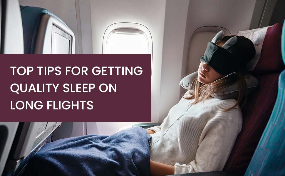 Top Tips For Getting Quality Sleep On Long Flights