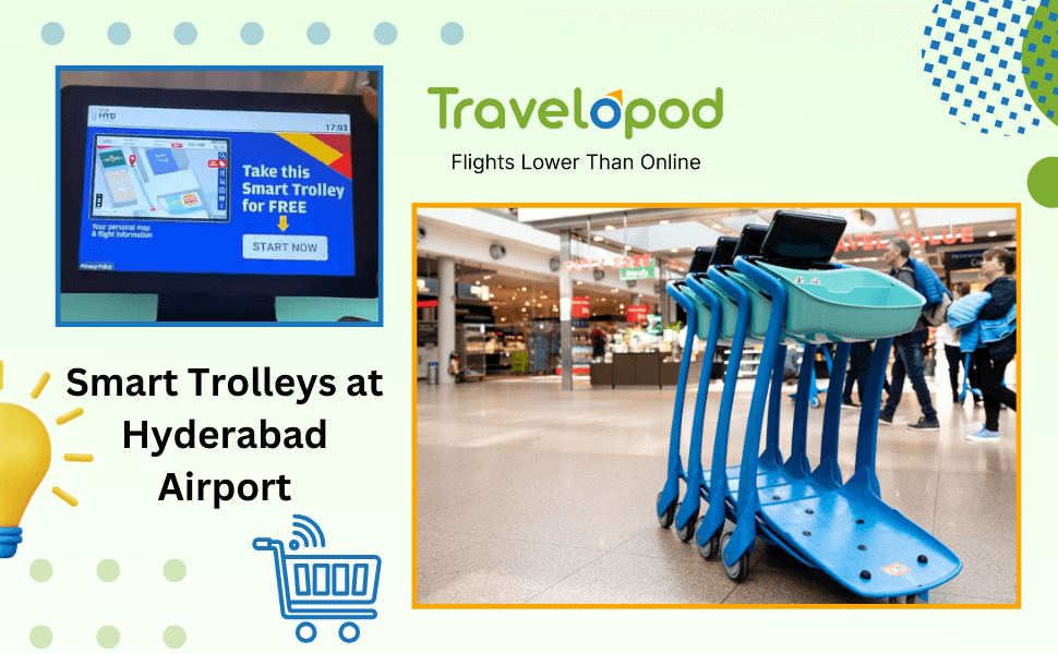 Smart Trolleys at Hyderabad Airport - Elevating Airport Experiences!