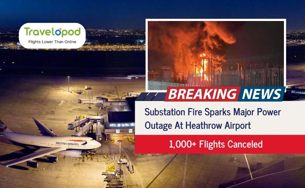 Heathrow Airport: Substation Fire Sparks Major Power Outage, 1,000+ Flights Canceled