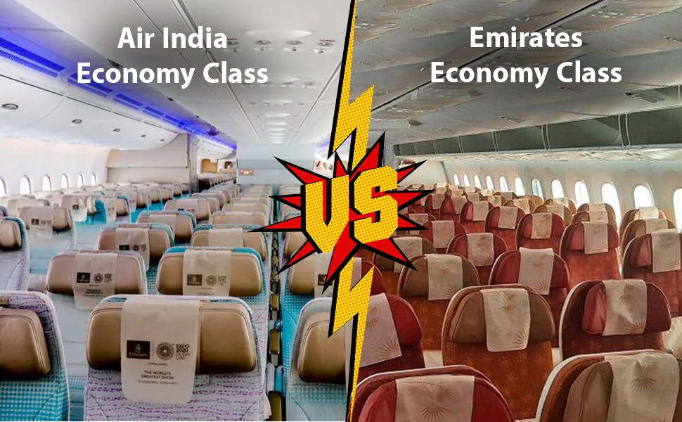 Air India Economy Class VS Emirates Economy Class
