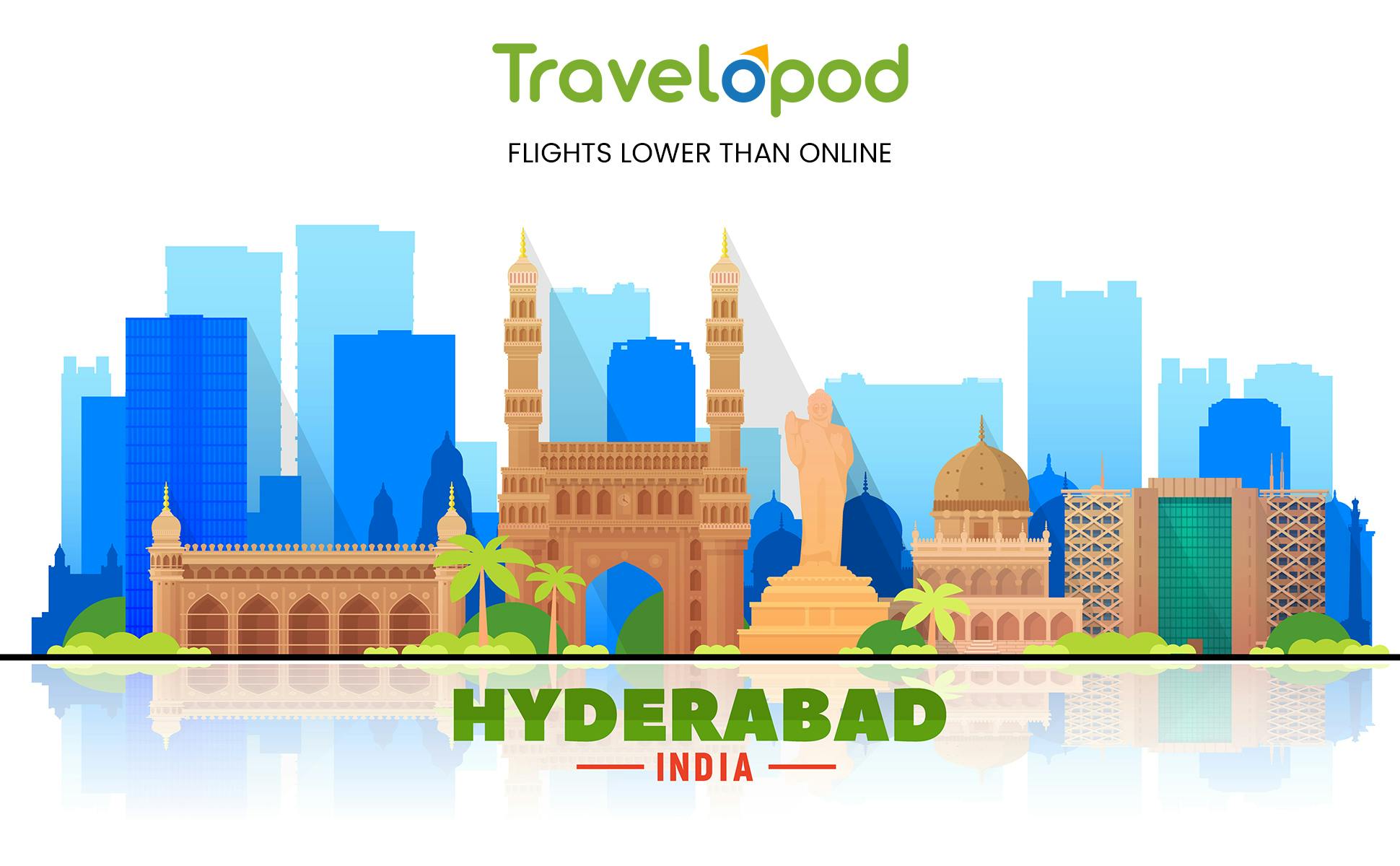 Book Flights to Hyderabad Over a Call