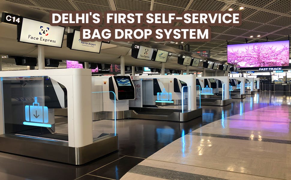  India's First Self-Service Bag Drop System