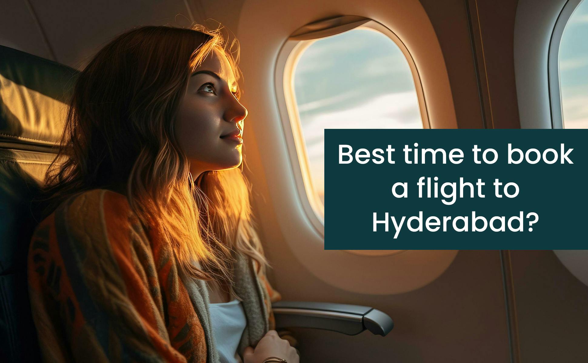 What is the best time to book a flight to Hyderabad?