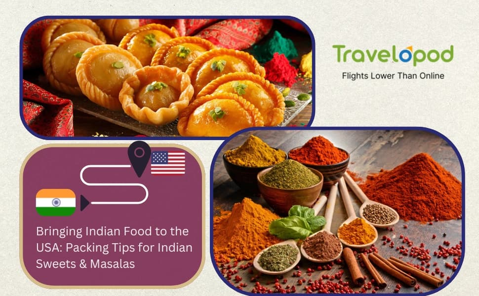 Bringing Indian Food to the USA: Packing Tips for Indian Sweets & Masalas