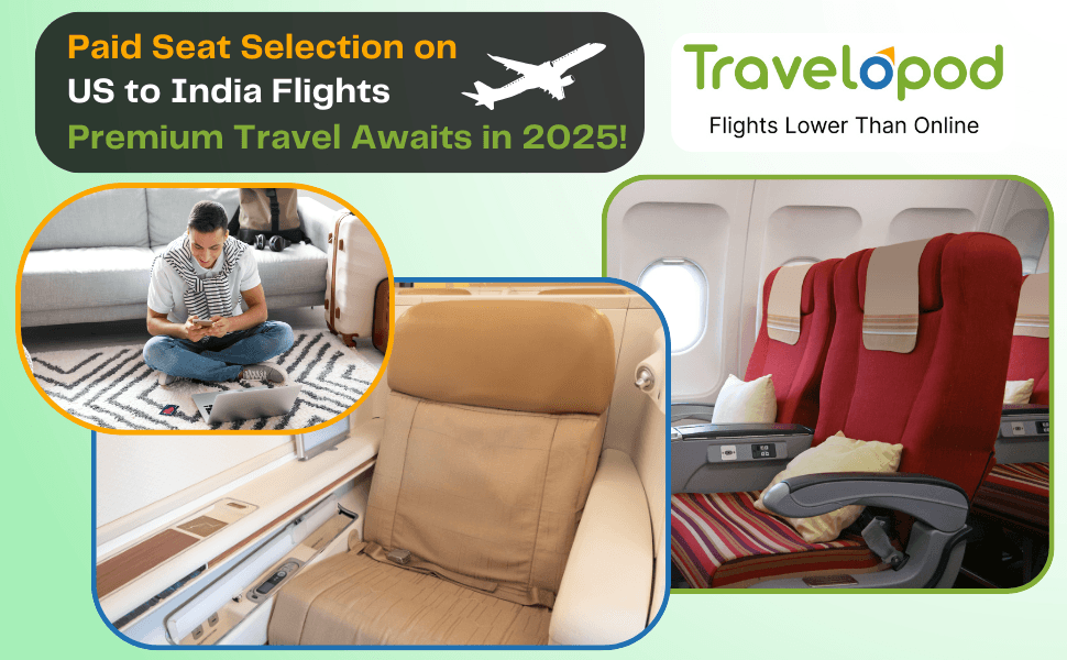 Paid Seat Selection on US to India Flights: Premium Travel Awaits in 2025!