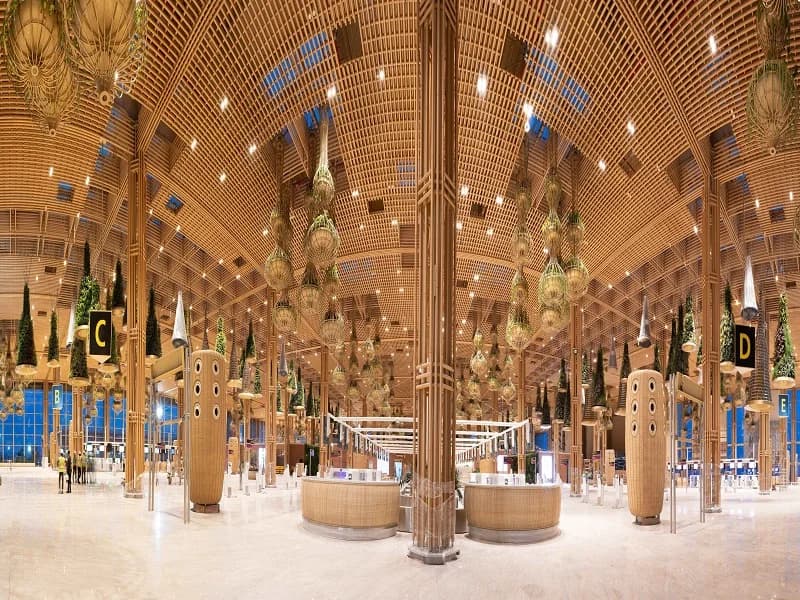  Exciting news for travelers booking flights to Bangalore! Bangalore’s Kempegowda Airport Terminal 2 is named among the most stunning airports in the world by UNESCO.