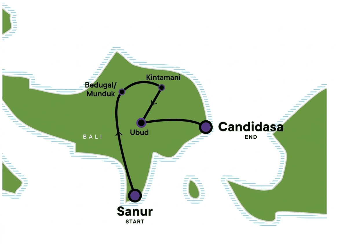 Arrival in Bali (Sanur)