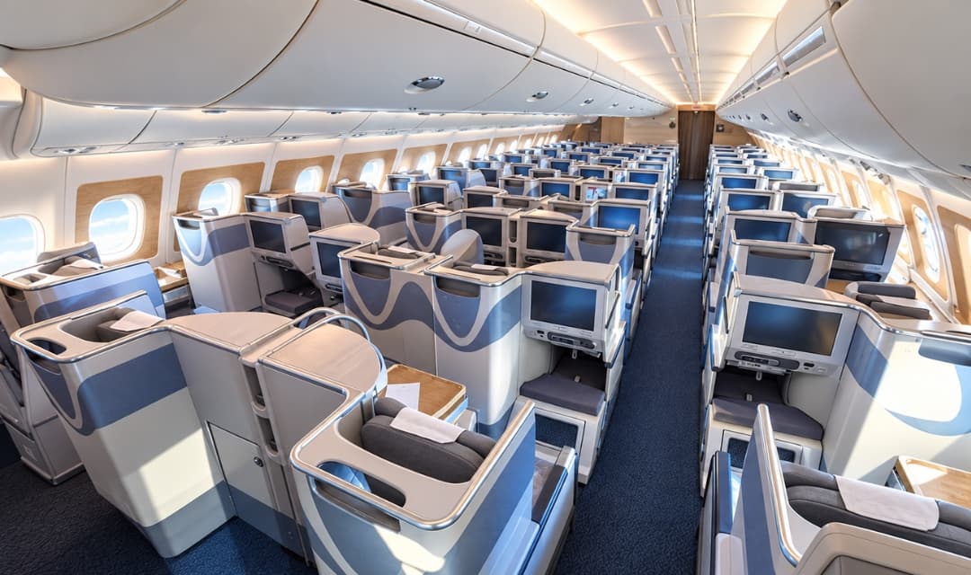 Business Class Seat on the Longest Flight