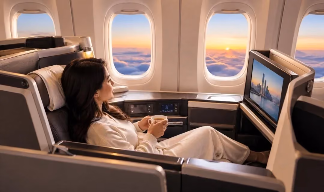 Chicago to Ahmedabad Business Class