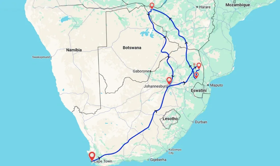 Cape Town – The Adventure Begins