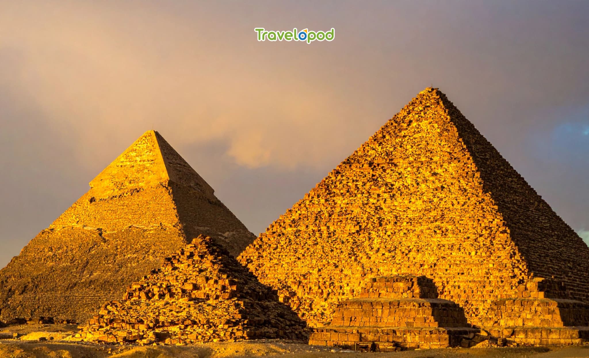 The Great Pyramids of Giza, Egypt