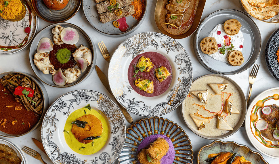 The Vibrant Menu at Bungalow